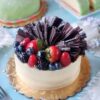 mango passionfruit mousse cake